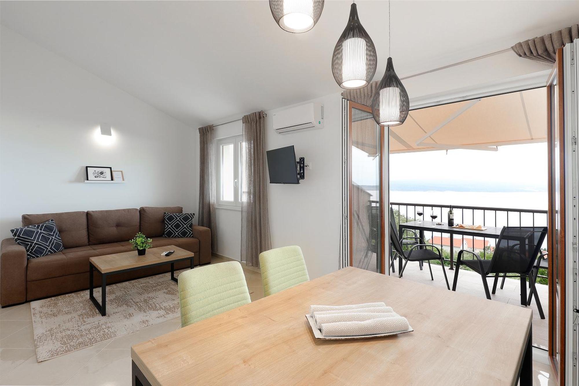 Apartments Via Sole Dramalj Ngoại thất bức ảnh